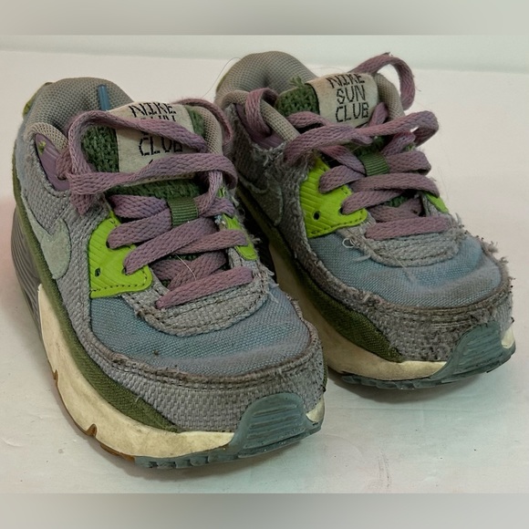Nike Air Max 90 Sun Club Girls Shoes Size 9c; Color: Multi-Colored - Picture 1 of 7